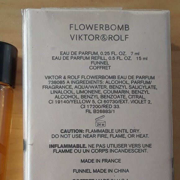 Viktor & Rolf FLOWERBOMB Eau de Parfum 15ml - Picture 3 of 8